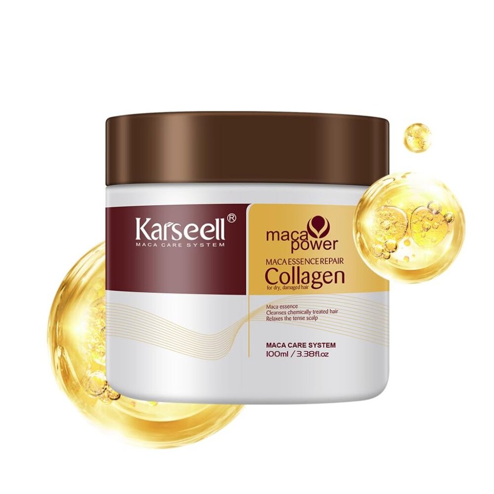 Karseell 3.38 fl oz Collagen Hair Treatment Deep Repair Conditioning Argan NEW